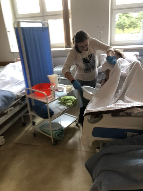 zajęcia w medycznej pracowni zawodowej