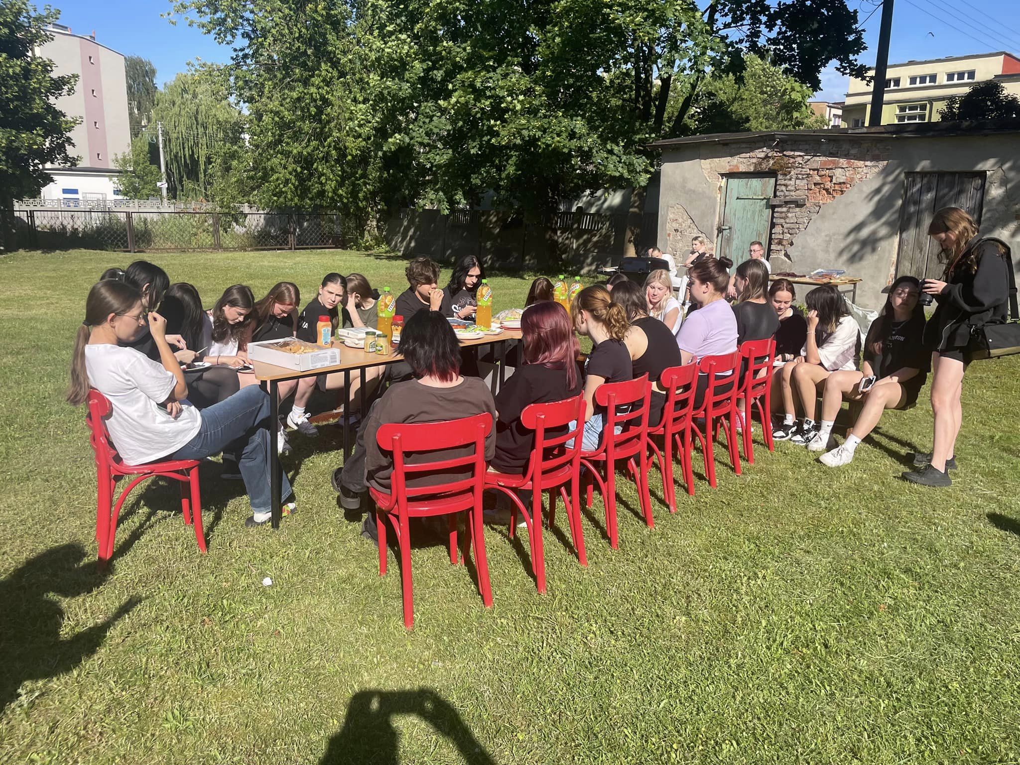 Piknik z okazji zakończenia roku szkolnego w Bursie SWŁ.