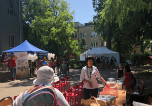 Spotkanie podczas pikniku rodzinnego