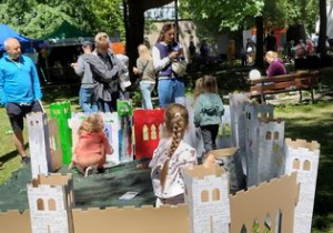 Spotkanie podczas pikniku rodzinnego