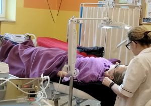 Zabiegi pielęgnacyjno - relaksacyjne.