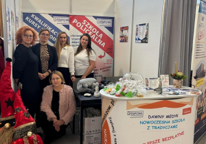 Stoisko targowe - Festiwalu Zawodów i Kwalifikacji