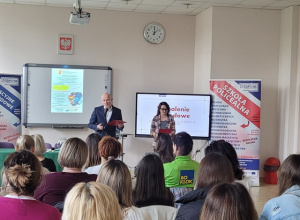 12 kwietnia 2025 roku. Spotkanie pod nazwą: „Akademia dla kobiet z województwa łódzkiego - wszystko, co najlepsze dla kobiet”.