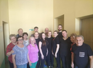 16 kwietnia 2025 roku - spotkanie relaksacyjne z seniorami z Klubu ,,Słoneczna jedynka".