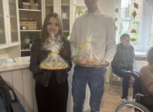 16 kwietnia 2025 roku - spotkanie wielkanocne w Domu Pomocy Społecznej.