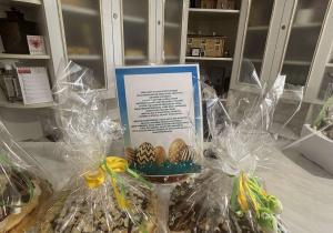 Spotkanie wielkanocne w Domu Pomocy Społecznej.