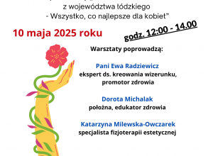 10 maja 2025 roku. Drugie z cyklu spotkań pod nazwą: „Akademia dla kobiet z województwa łódzkiego - Wszystko, co najlepsze dla kobiet”.