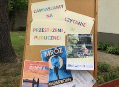 8 - 15 maja 2025 roku XXII Ogólnopolski Tydzień Bibliotek. „Czytanie w Przestrzeni Publicznej”.