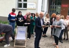 „Czytanie w Przestrzeni Publicznej”.