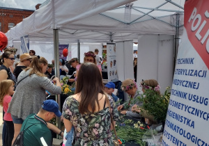 Pokazy i warsztaty florystyczne.