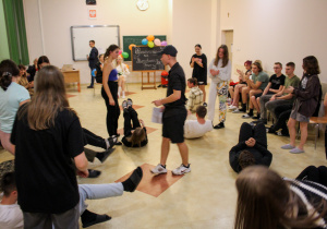 Zabawa w Bursie SWŁ "Otrzęsiny"