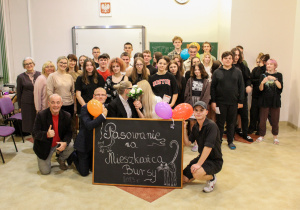 Zabawa w Bursie SWŁ "Otrzęsiny"