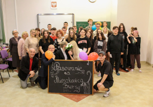 Zabawa w Bursie SWŁ "Otrzęsiny"