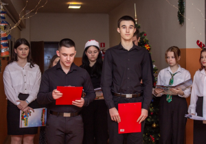 Uroczysta Kolacja Wigilijna w Bursie SWŁ - 2023.