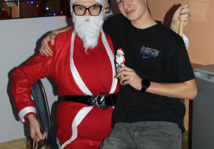 Wizyta Świętego Mikołaja w Bursie.